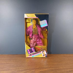 Vintage MC Hammer Mattel Figure with Cassette [Sealed] 1991