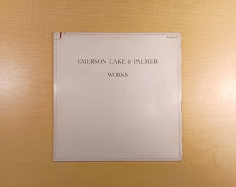 Emerson Lake & Palmer: Works Volume 2, Vintage Vinyl Record Album Lp, 1977