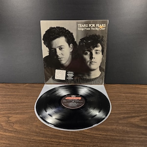 Tears for Fears: Songs From The Big Chair *Original in Shrink with Hype* Vintage VInyl Record Album Lp, 1985