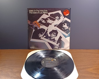 Lou Reed - Live in Italy Album- 1980s RCA Records - US Pressing