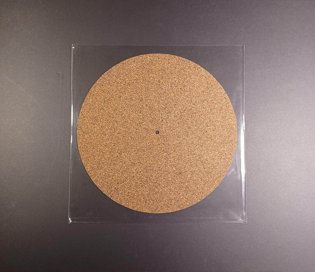 Cork/rubber Turntable Record Slip Mat Etsy