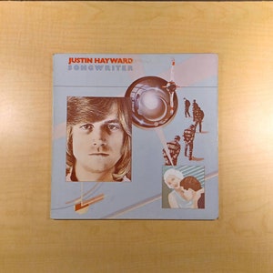 Justin Hayward: Songwriter (Moody Blues Lead Singer) Vintage Vinyl Record Album Lp, 1977