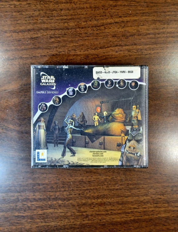 Star Wars Galaxies: an Empire Divided, Vintage PC Game, 2003 - Etsy