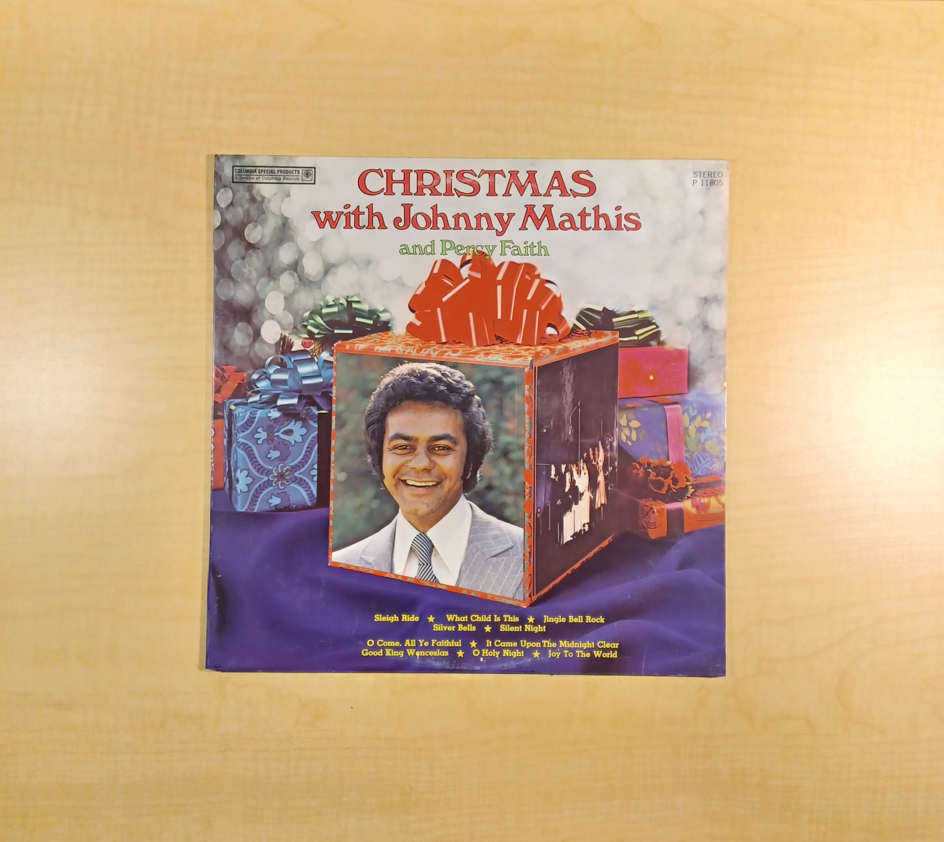 Christmas With Johnny Mathis and Percy Faith *limited Edition* Vintage ...