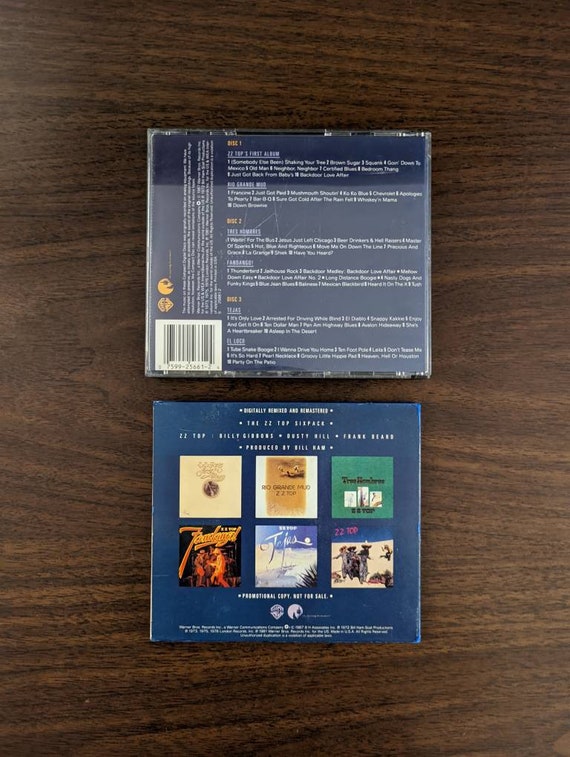 ZZ Top: the Six Pack/a Taste of the Six Pack *rare* Vintage 4 CD