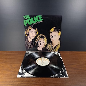The Police: Outlandos d&#39;Amour with Sleeve, Vintage Vinyl Record Album Lp, 1979