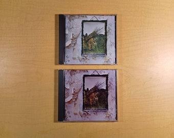 Led Zeppelin: 2 CD Lot - 4 Early Press/4 Remastered, Vintage CDs