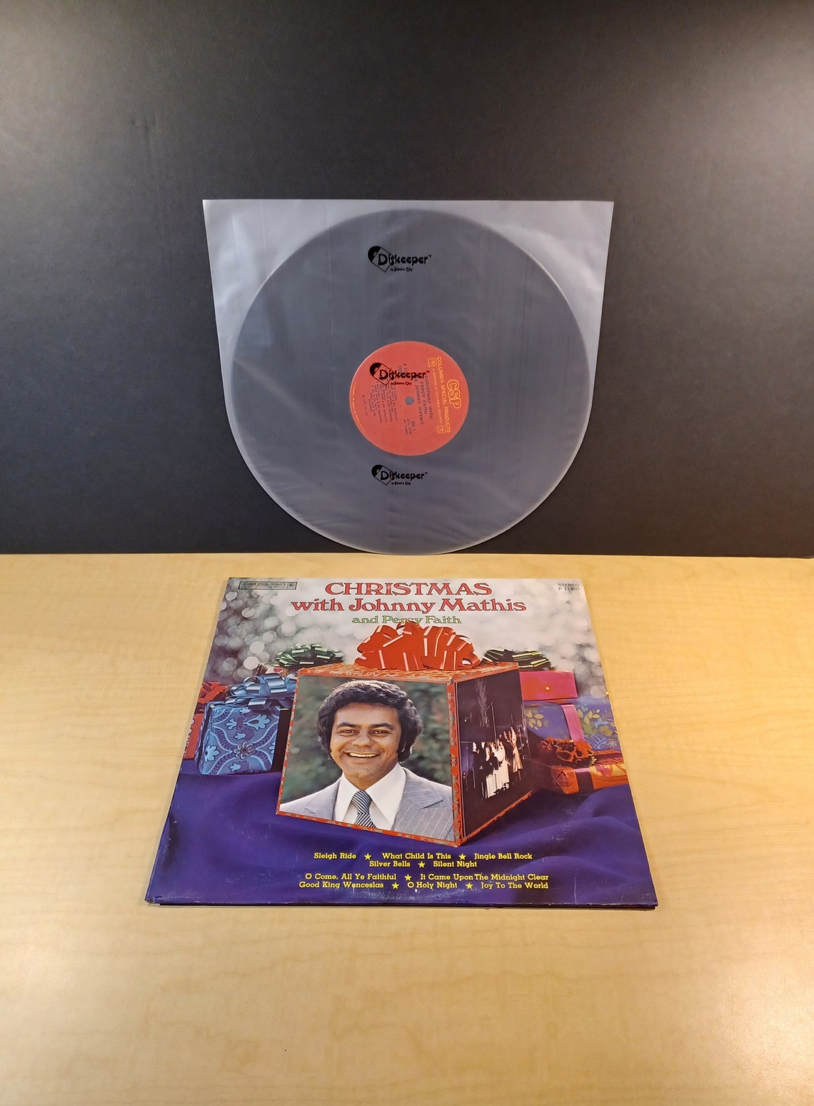 Christmas With Johnny Mathis and Percy Faith *limited Edition* Vintage ...