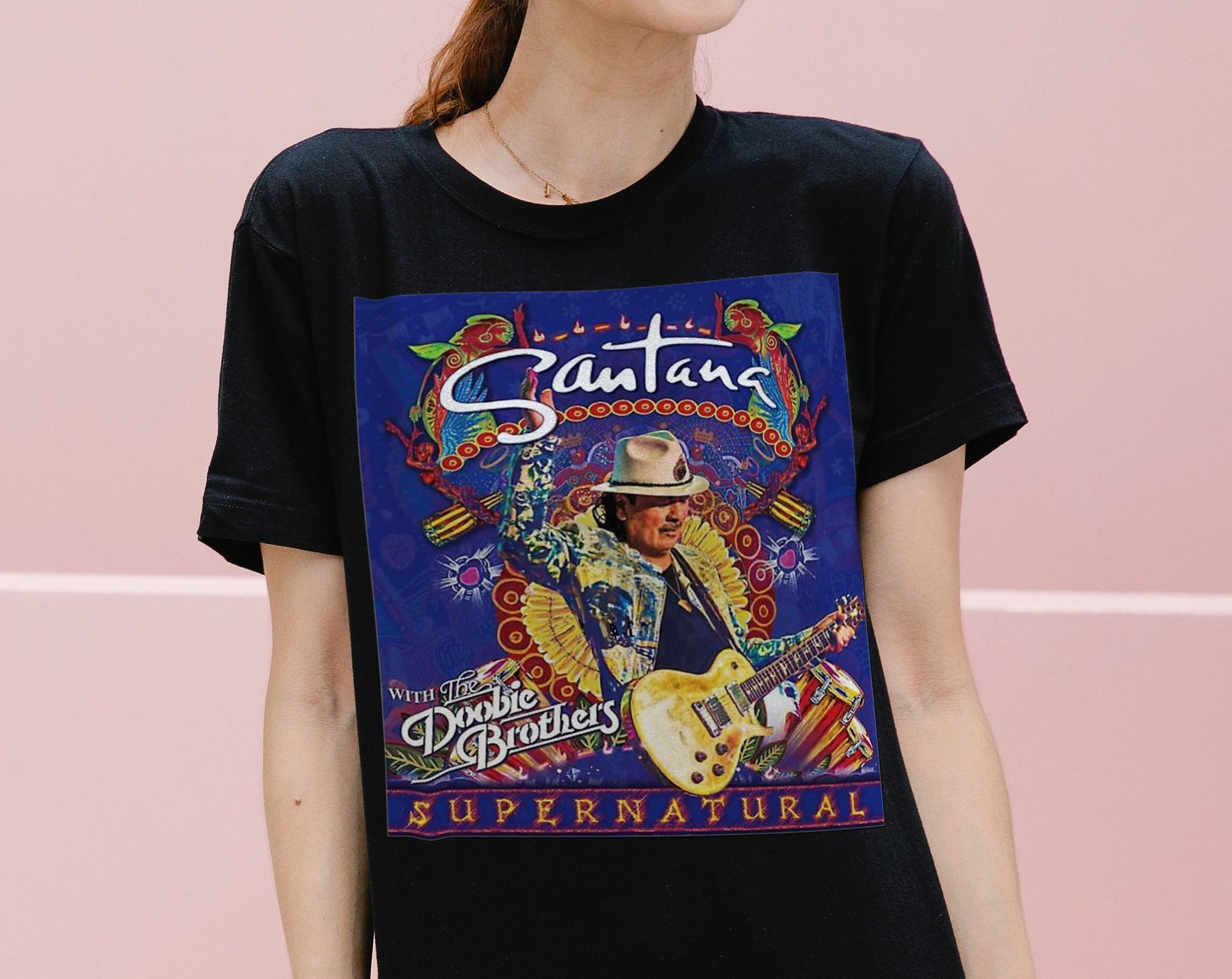 Discover Santana Spiritual Soul T-Shirt, Carlos Santana