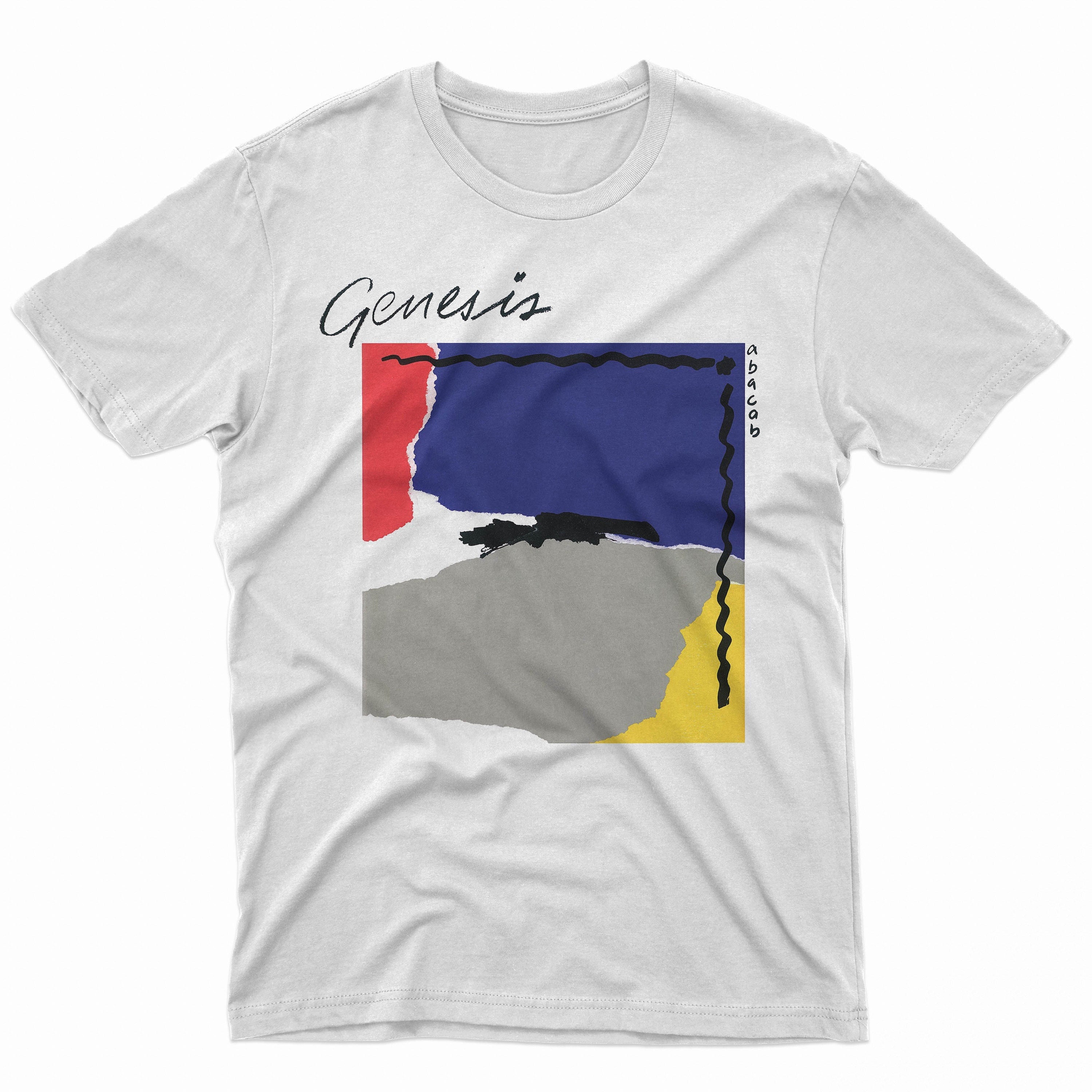 Genesis Abacab Adult White T-shirt