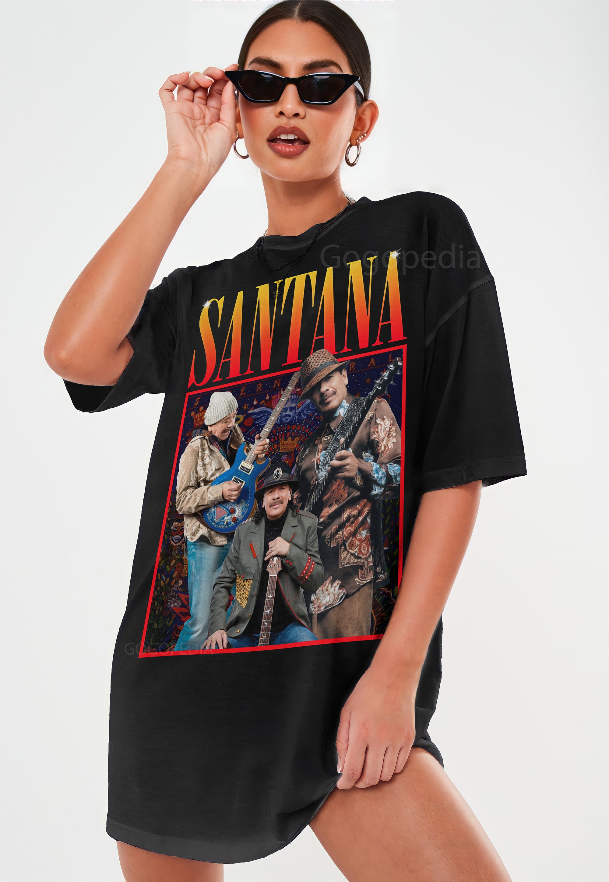 Discover Santana Spiritual Soul T-Shirt, Carlos Santana