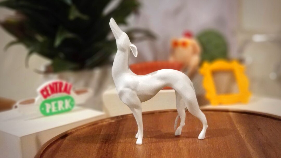 Friends pat the Dog Figurine Etsy