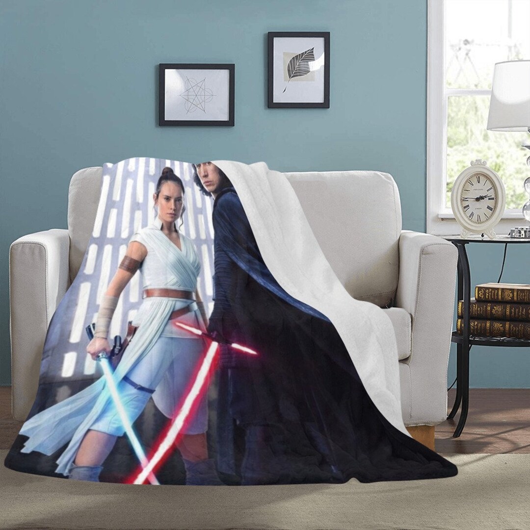 Ben Solo Blanket Hooded Blanket Fleece Star Wars Reylo Kylo Ren Fleece Home Decoration Travelling Birthday Gifts for Her Anniversary Etsy
