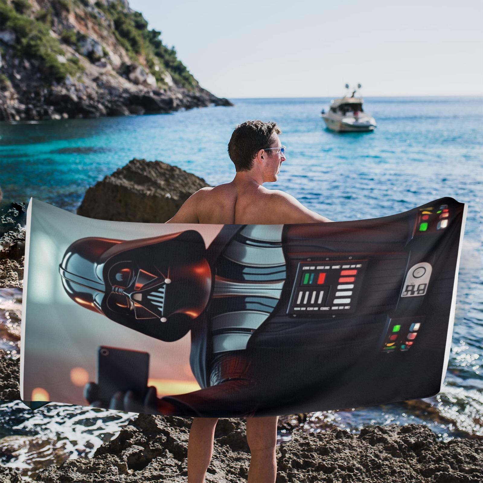 Discover Darth Vader Beach Towel, The Ultimate Must-Have for Star Wars Fans