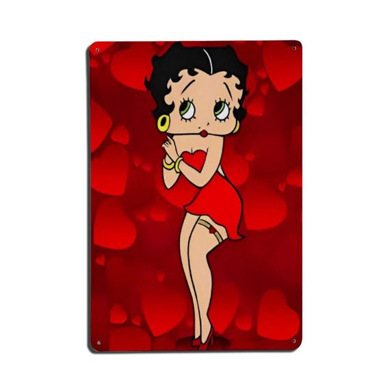 Betty Boop Metal Sign Gifts - Etsy Denmark