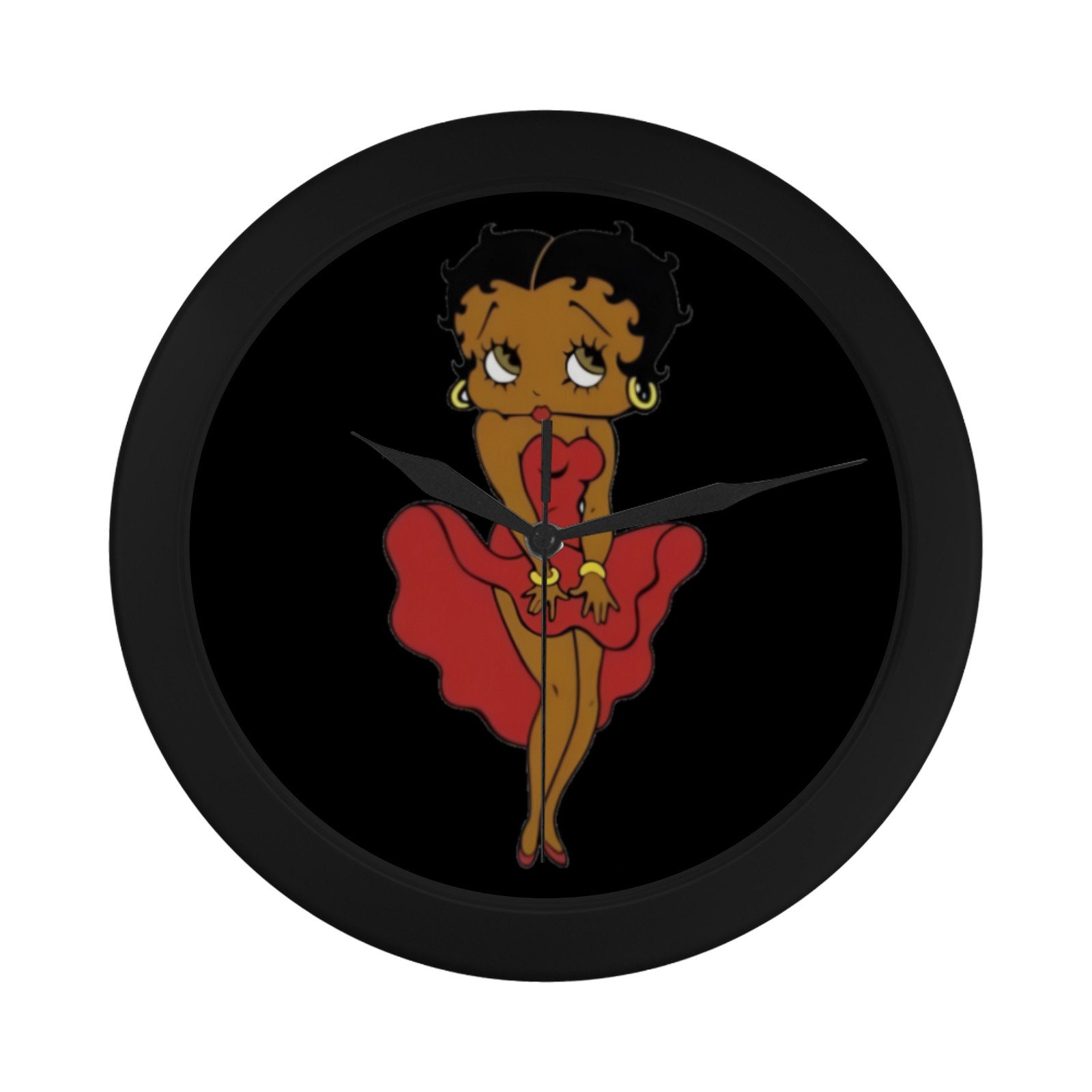Figurine Betty Boop réveil noir King Features Syndicate KFS alarm clock