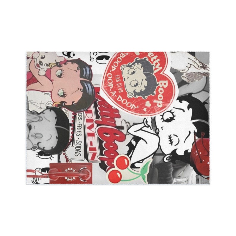 Betty Boop Area Rug Big Home Decoration Gifts for Her - Etsy