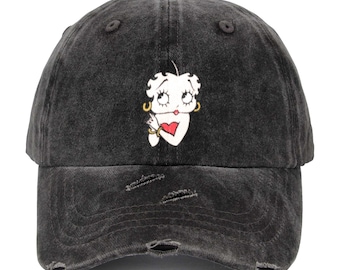 Vintage Betty Boop Snapback Hat OSFA Cartoon Animation TV  display picture 1