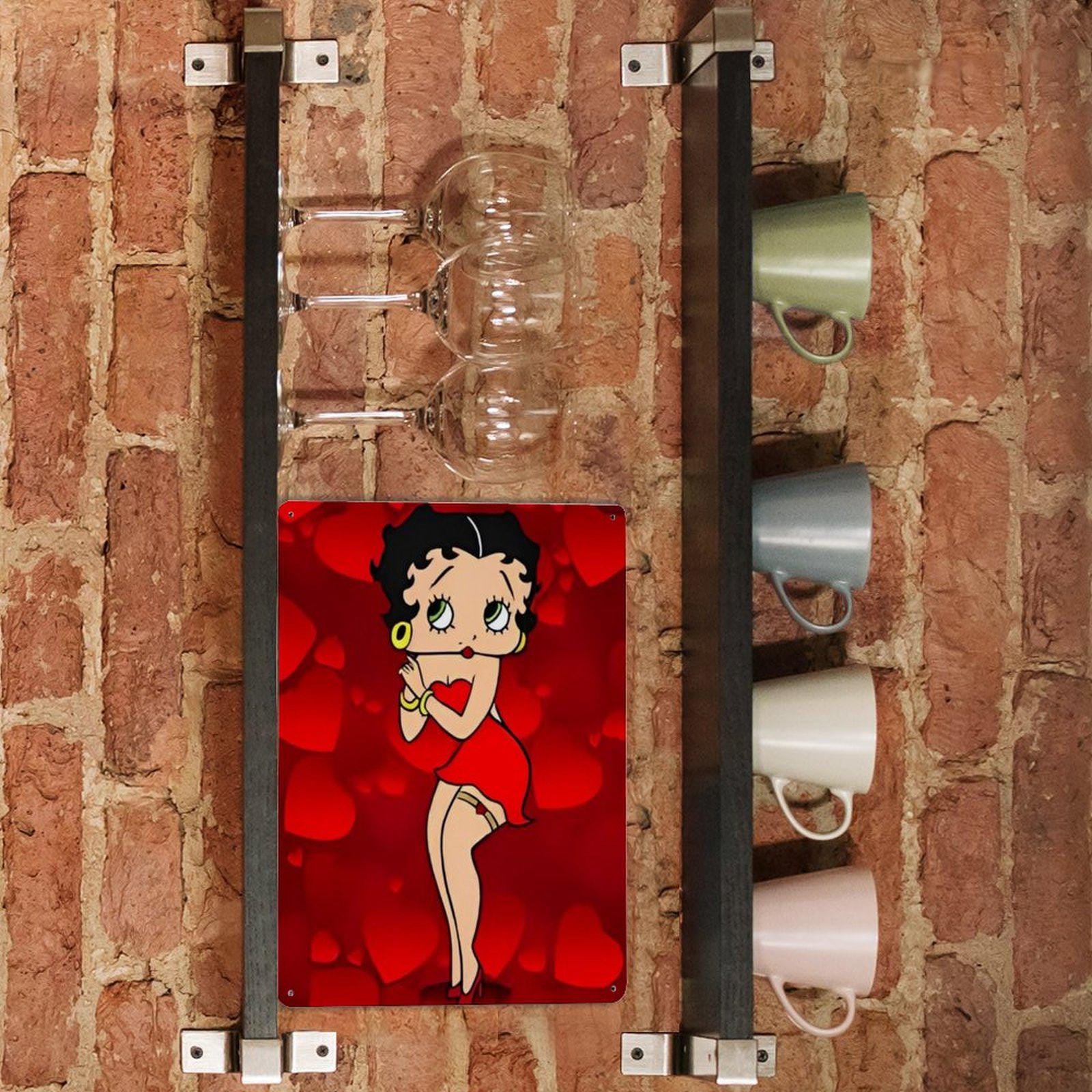 Betty Boop Metal Sign Gifts - Etsy