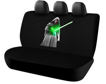 Funda para asiento trasero de Darth Vader, duradera y elegante.