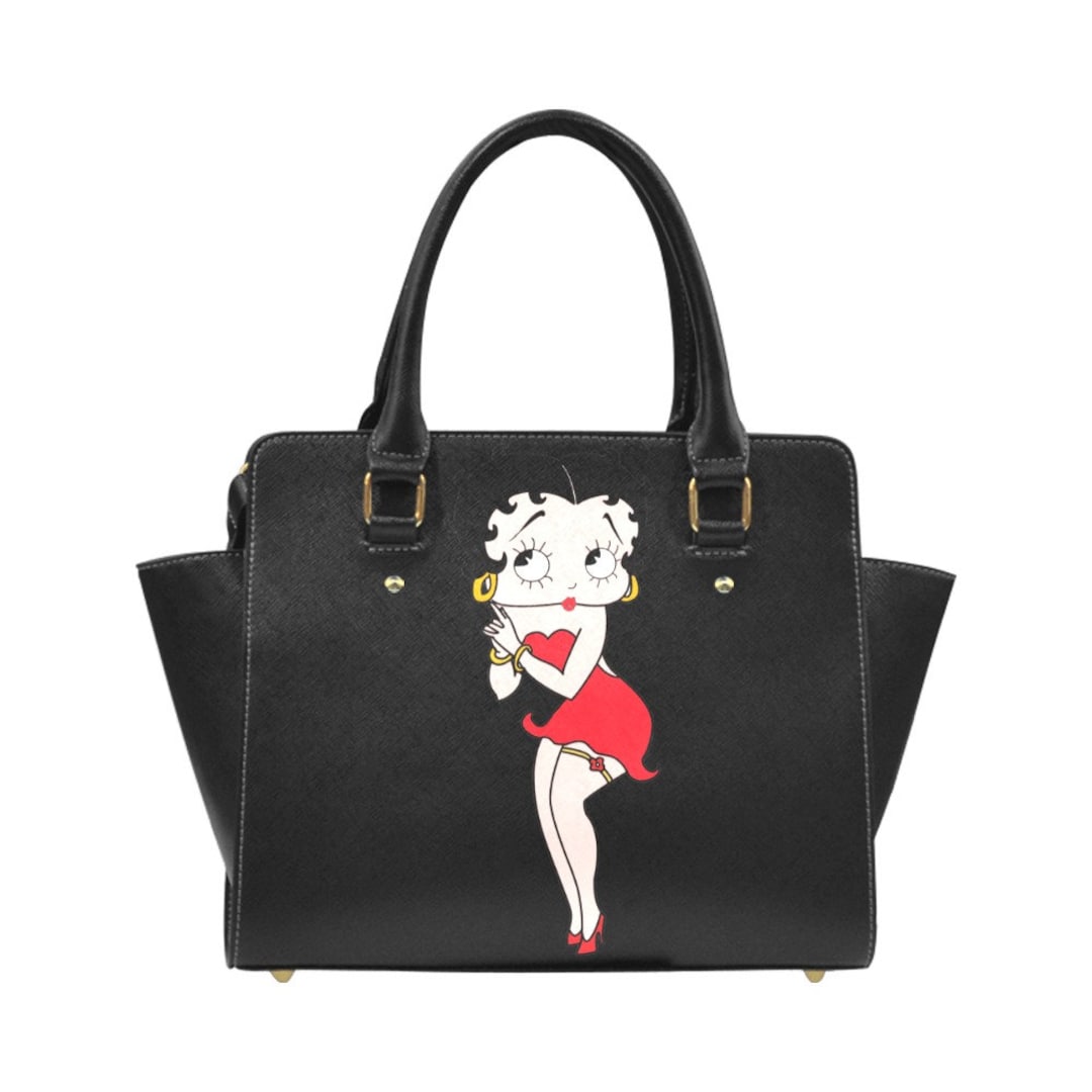 Jessica Rabbit With Handbag Betty Jessica Rabbit Shoulder Bag in One Leather Tote Zippered Birthday ...