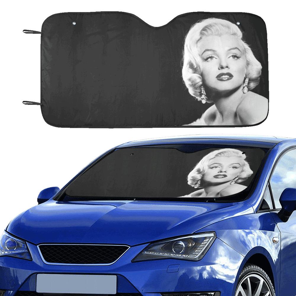 Suhoaziia Parasole parasole per parabrezza auto, pieghevole, per la maggior parte delle berline, SUV, camion, colore: rosa