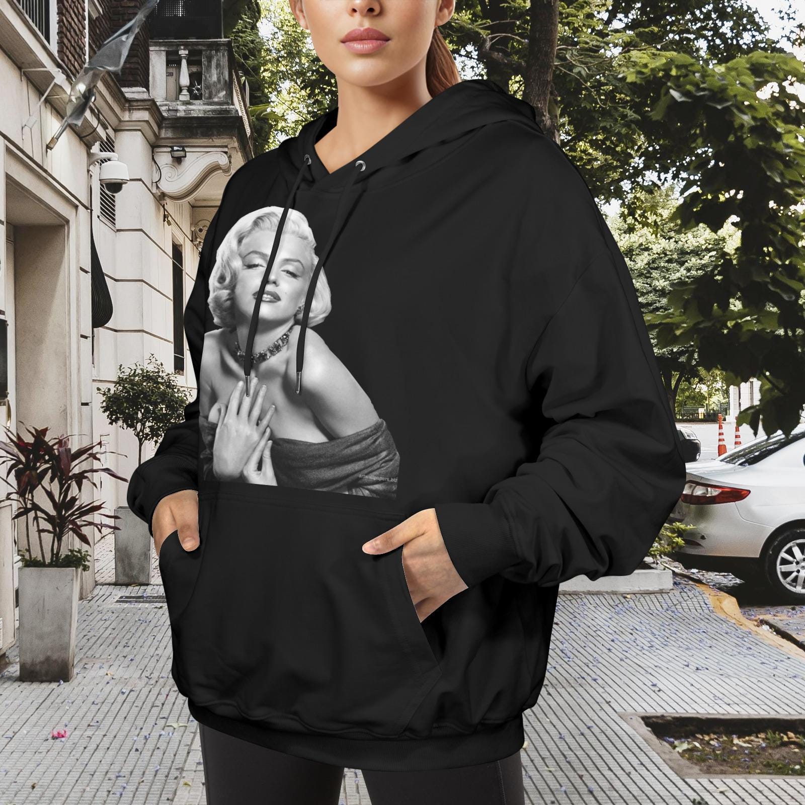 Marilyn Monroe Hoodie Fleece One Size Travelling Gifts for Her - Etsy