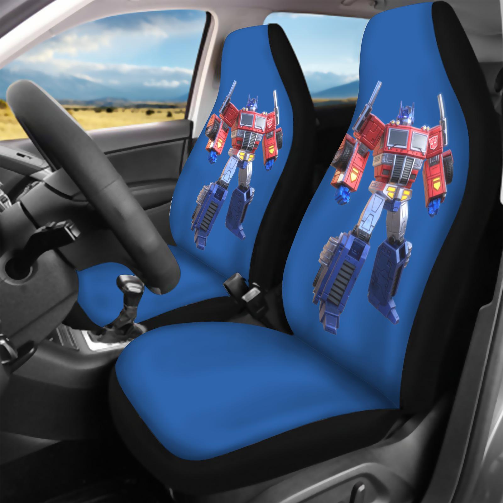 Discover Optimus Prime Car Seat Covers, Transformers Auto Decor
