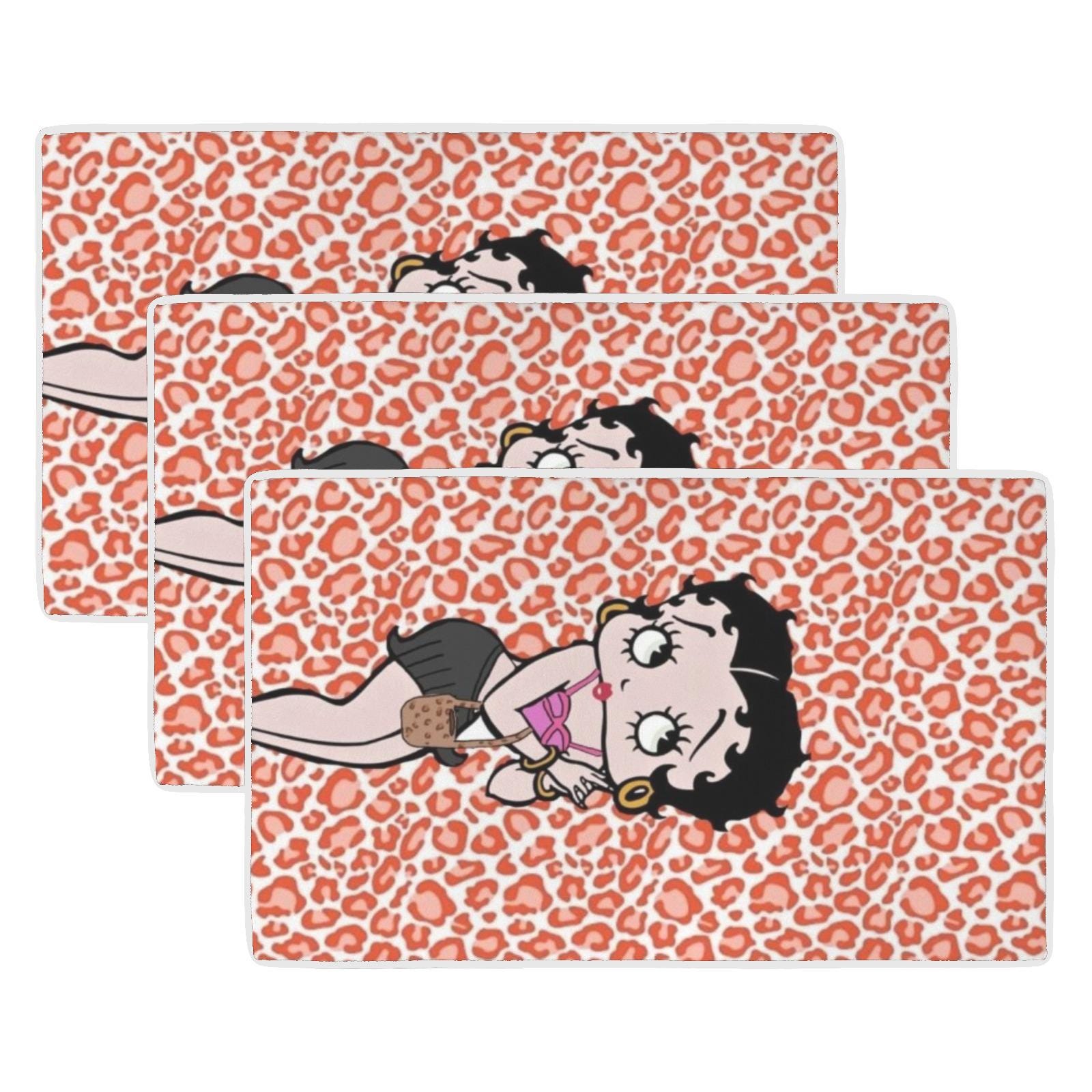 Retro Betty Boop Doormat | Non-slip Indoor Outdoor Mat 30x20in