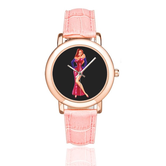 Buy Jessica Rabbit Watch Stainless Steel Pink Birthday Gifts for