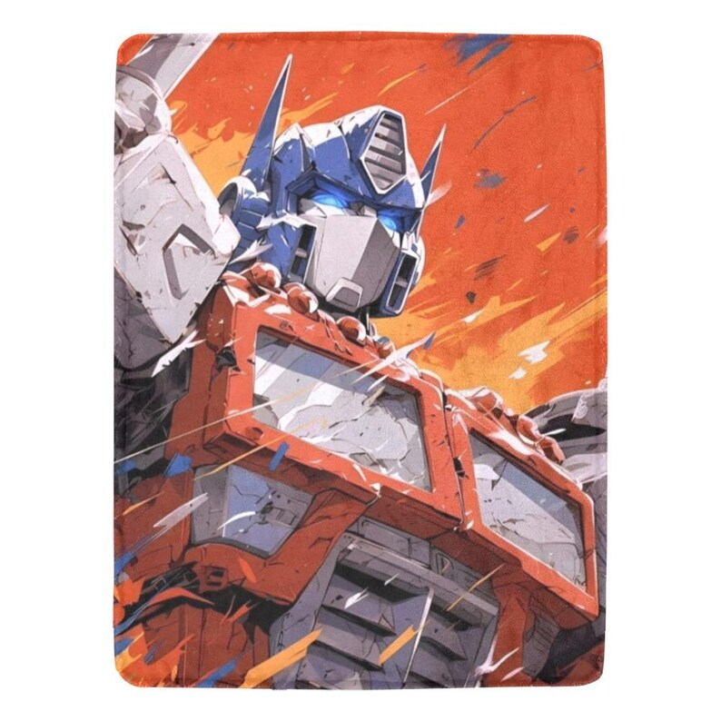 Optimus Prime Area Rug Big Transformers Home Decoration Gifts for Him ...
