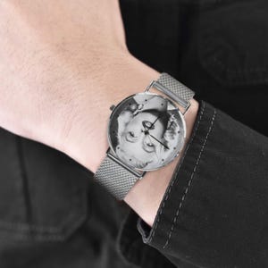 New silver Marilyn Monroe Pocket Watch Clip On Pocket Watch Pop Culture MARILYN MONROE Montre  main image 4