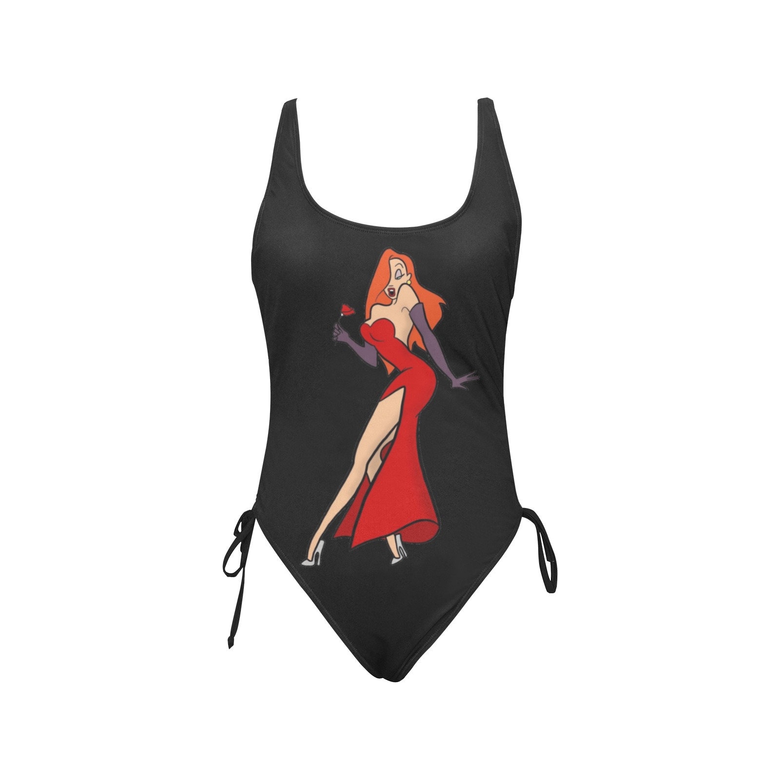 Jessica Rabbit Bathing Suit Jessica Rabbit One Piece Swimsuit - Etsy