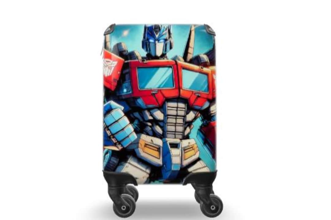 Optimus Prime Suitcase | Spinner Luggage | Polycarbonate + ABS