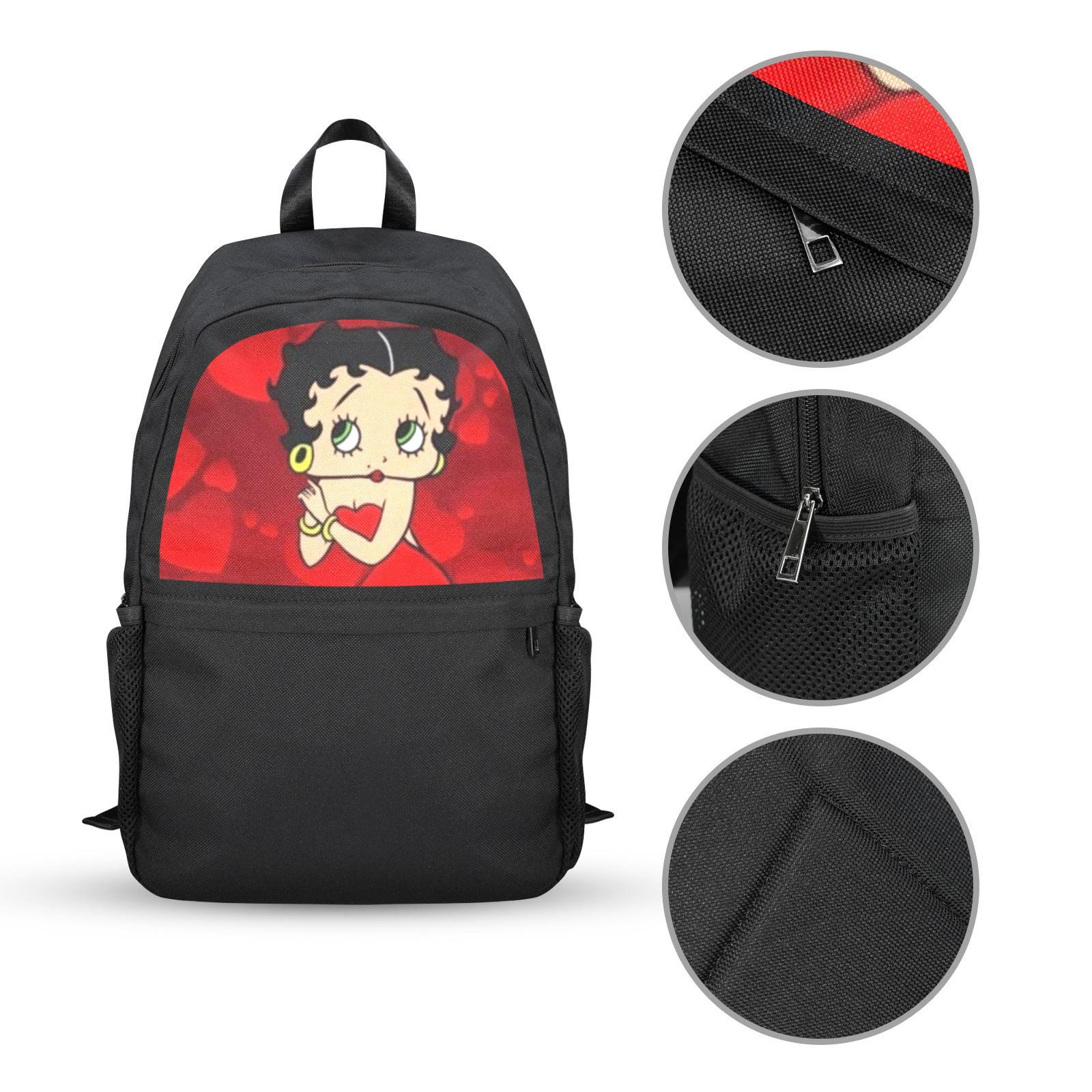Unique Betty Boop backpack Betty Boop Unisex Mini Backpack - Walmart.com main image 2