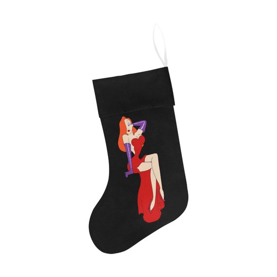 Jessica Rabbit Wear Fish Jessica Rabbit Stocking Personalized Hanging Home Decoration | Etsy
