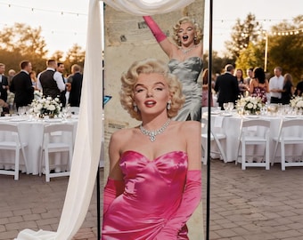 Marilyn Monroe Cotton Linen Wall Tapestry