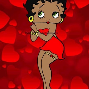 20+ Gangster Betty Boop Drawings