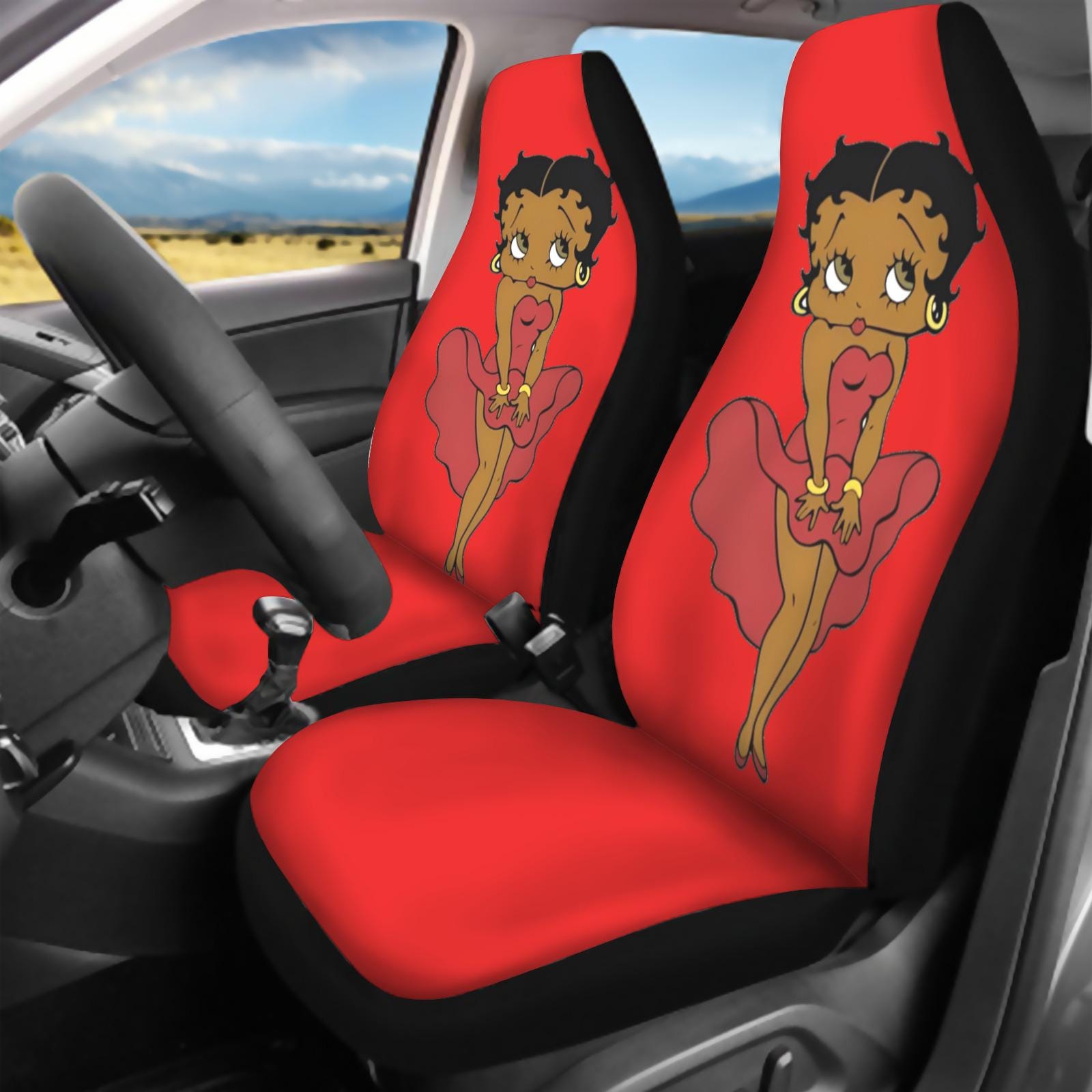 Discover Bettyy Boopp Car Seat Cover