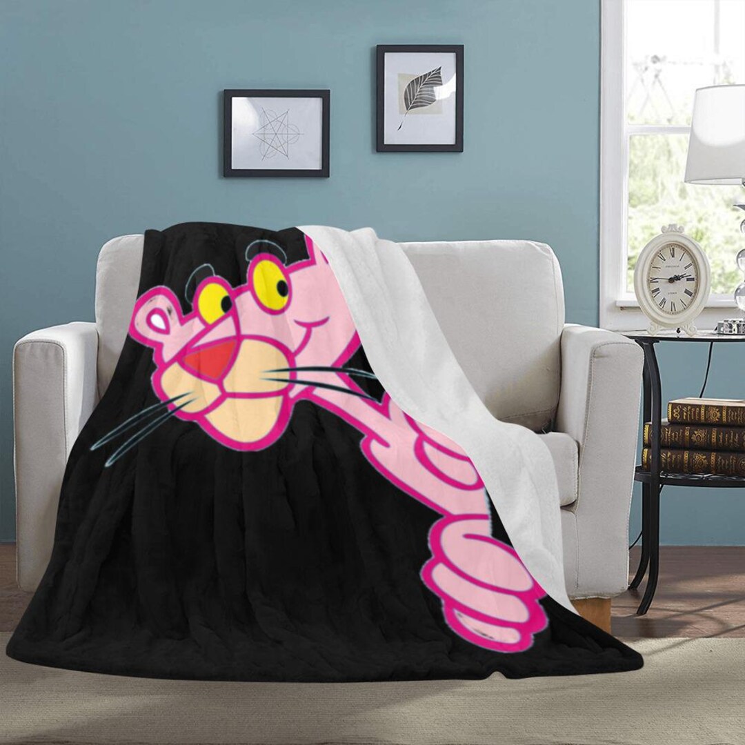 Buy HUGE BEST PRICE Pink Panther Blanket Fleece Home Decoration Travelling  Gifts for Her Him Online in India