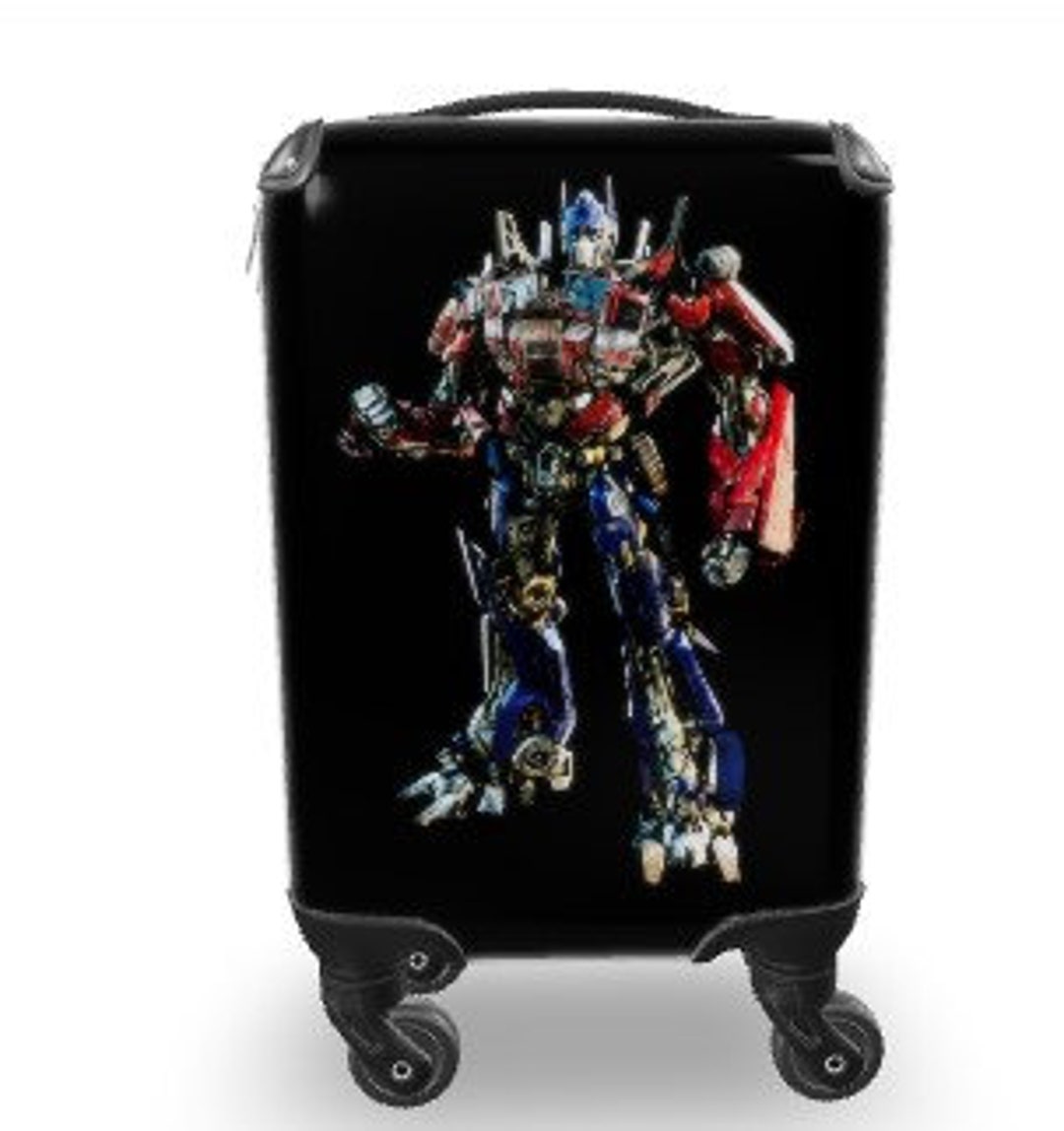 Optimus Prime Luggage Cabin Suitcase Birthday Gifts Anniversary