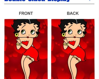 Betty Boop Linen Garden Flag Two Sided Gifts - Etsy