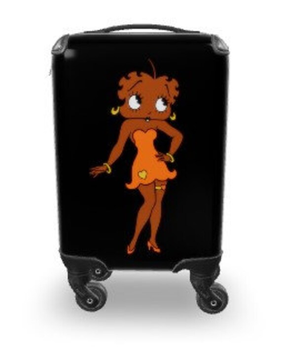 Betty Boop Black Luggage Cabin Suitcase Birthday Gifts for Her