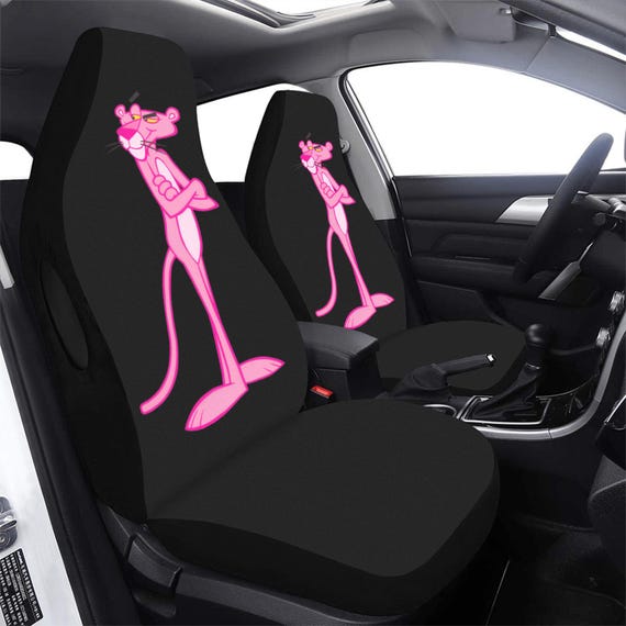 Universal Front Pair Car Seat Covers | Waterproof, Heavy Duty Protection - Action Sport Pink