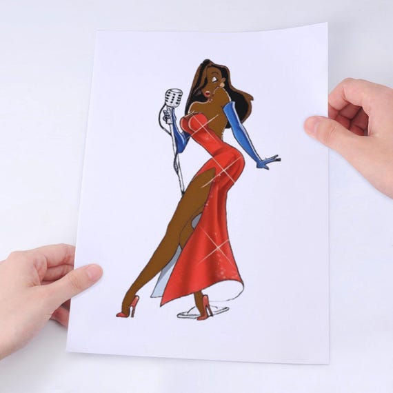jessica rabbit black dress Sticker Home Decoration Birthday Gifts for Her Anniversary DB Studio, Cowl Neck Family Celebration Размер:50 Halloween Morticia Addams in