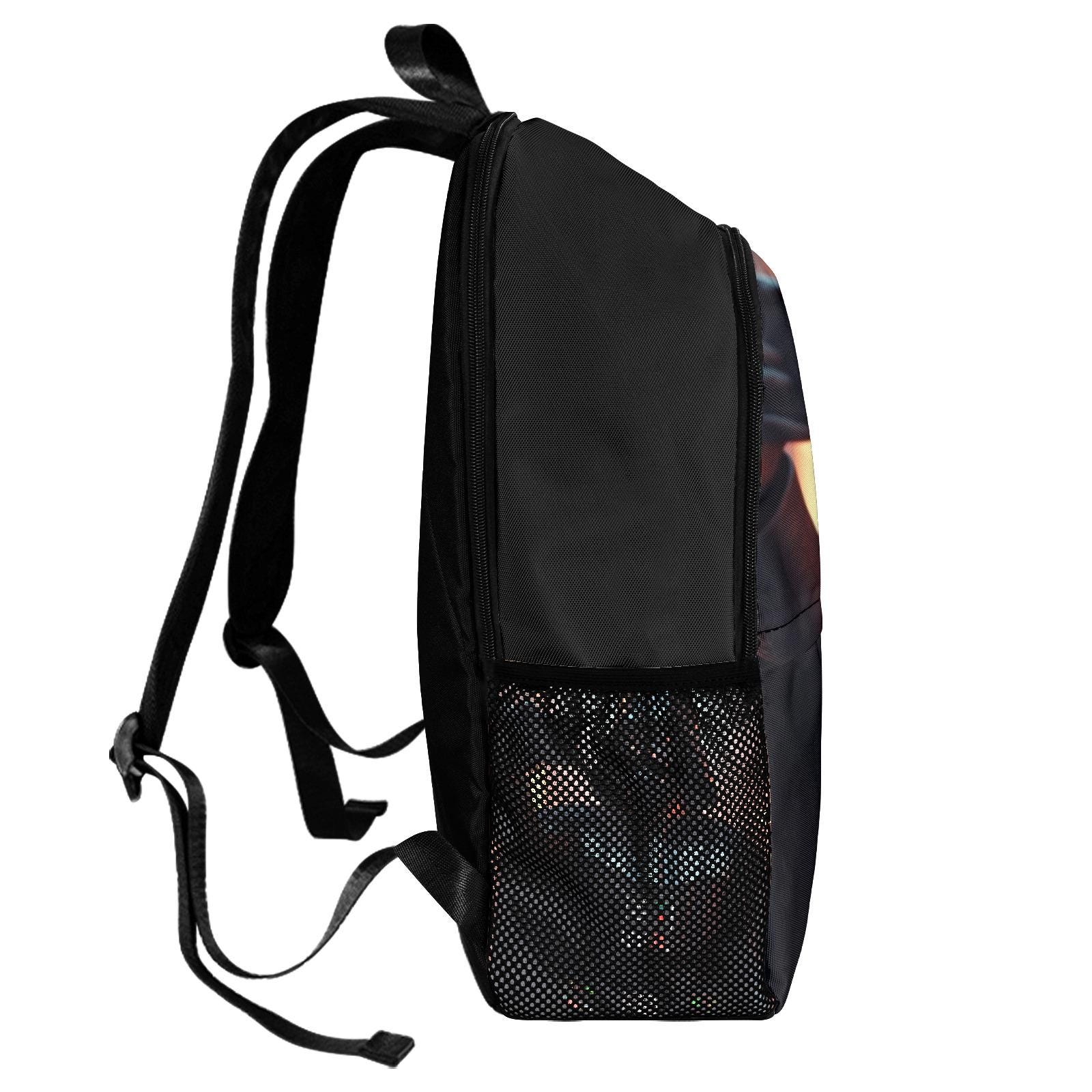 Darth Vader Backpack – Star Wars Fabric Bookbag With Mesh 