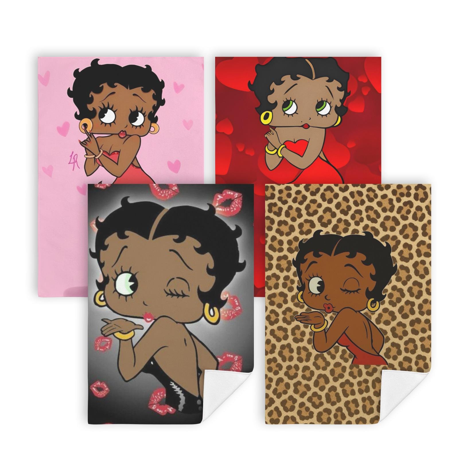 Betty Boop Towel Set - Etsy