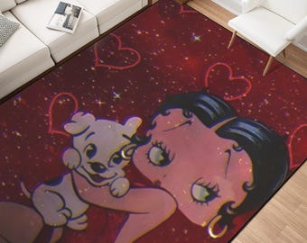 Betty Boop Teppich Große Dekoration Geschenke für Sie