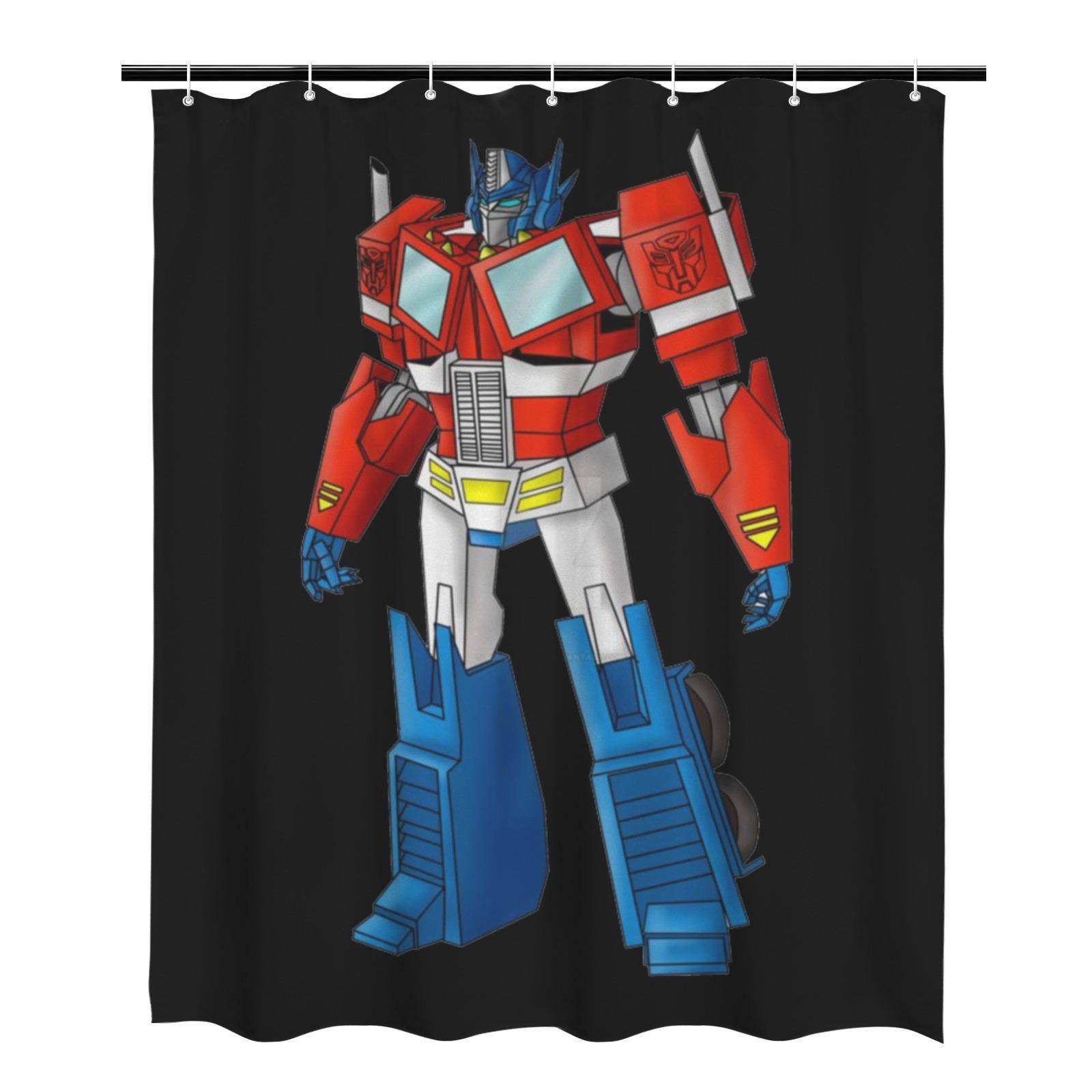 Discover Optimus Prime Shower Curtain