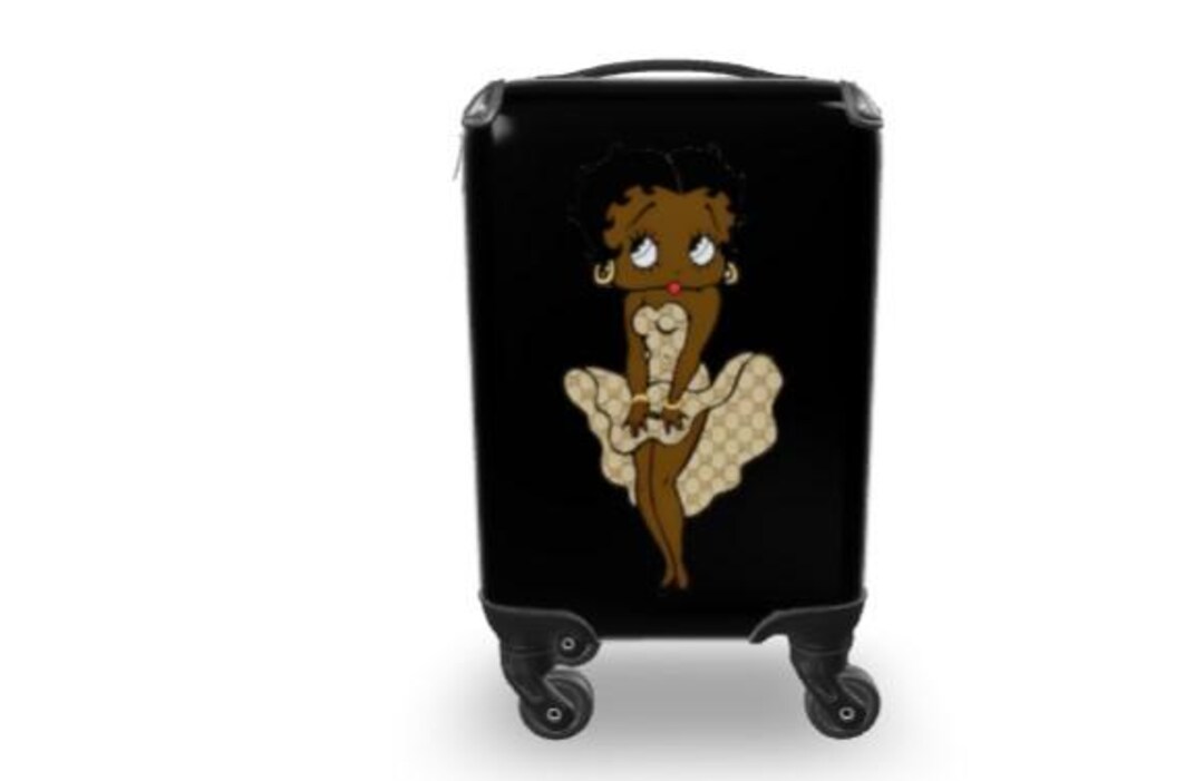 Black Betty Boop Suitcase – Stylish, Lightweight & Durable Luggage